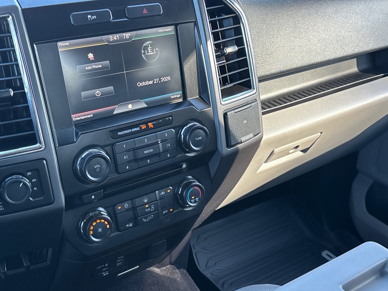 2015 Ford F-150 4WD SUPERCREW 157 XLT