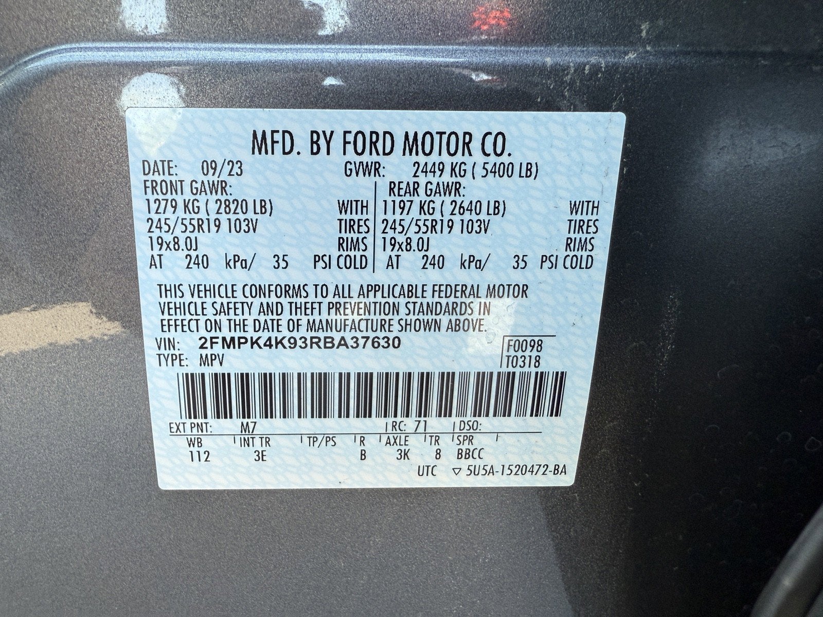 2024 Ford Edge Titanium