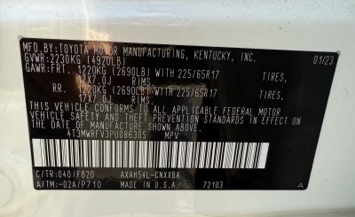 2023 Toyota RAV4 Hybrid LE