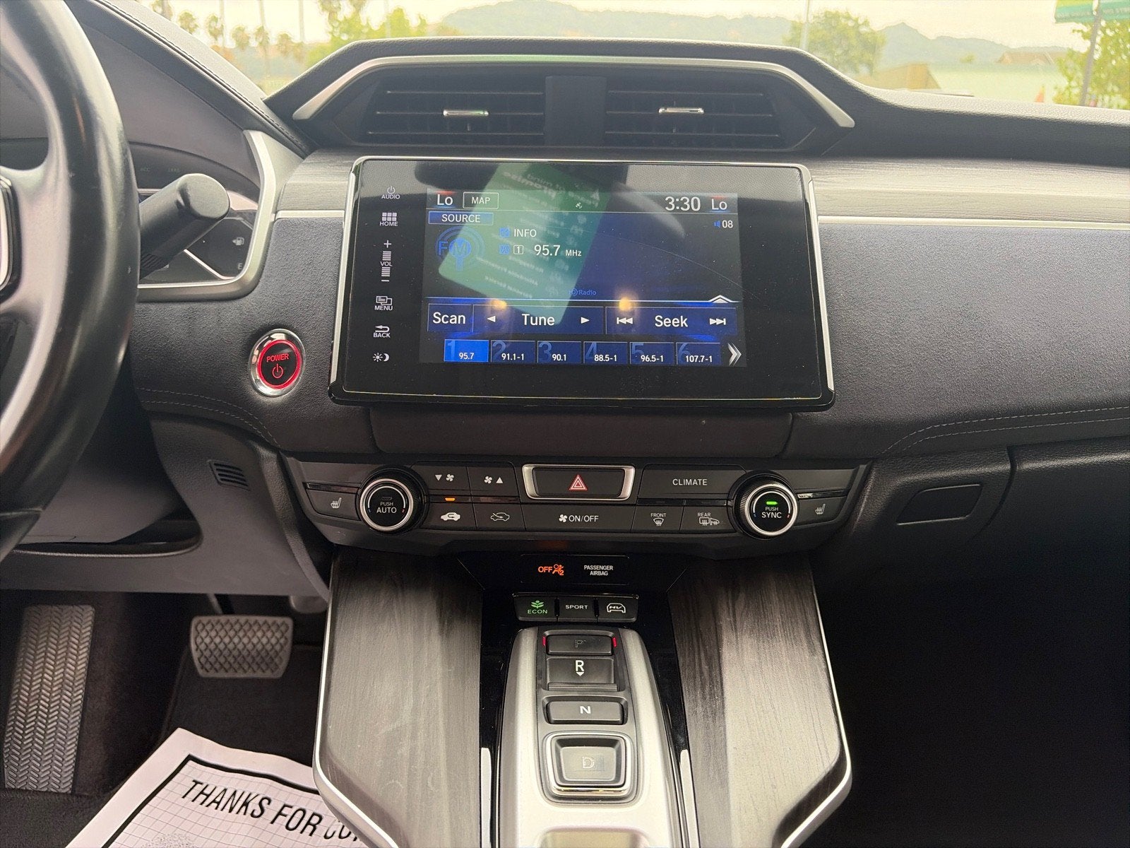2018 Honda Clarity Plug-In Hybrid Touring